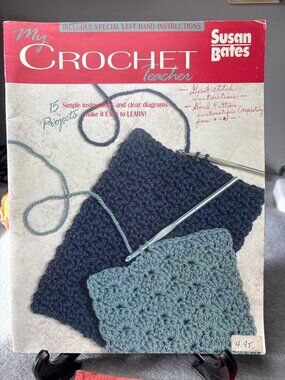 Susan Bates My Crochet Teacher Pattern Book
